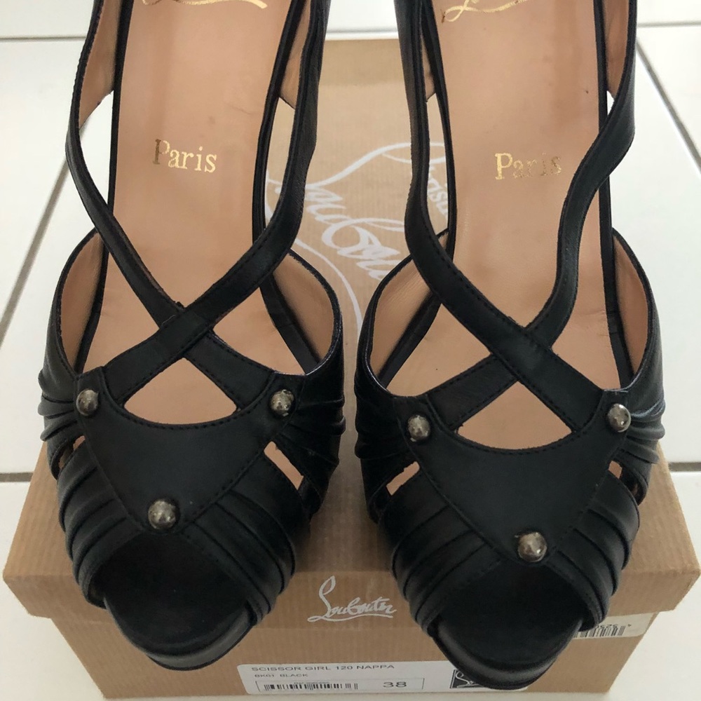 Christian Louboutin New Scissor Girl Sz 8